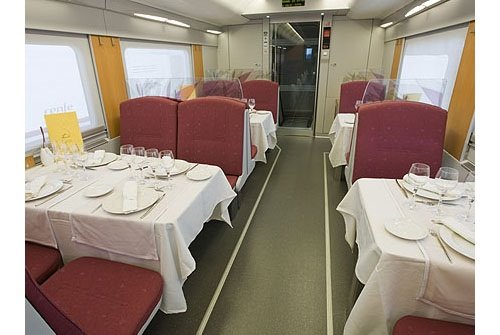 Tren hotel, coche restaurante | RENFE ep tren hotel coche restaurante