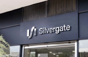 dl silvergate bank nyc new york city collapsed technology cryptocurrency lender us usa united states of america logo 1