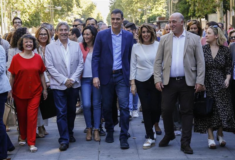 ep acto de precampana del psoe en cordoba
