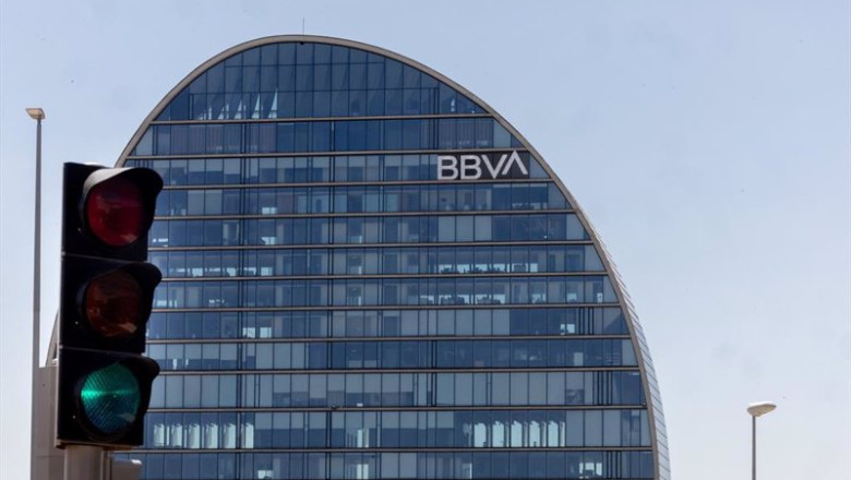 ep archivo   foto de archivo fachada de la sede de bbva a 31 de julio de 2024 en madrid espana