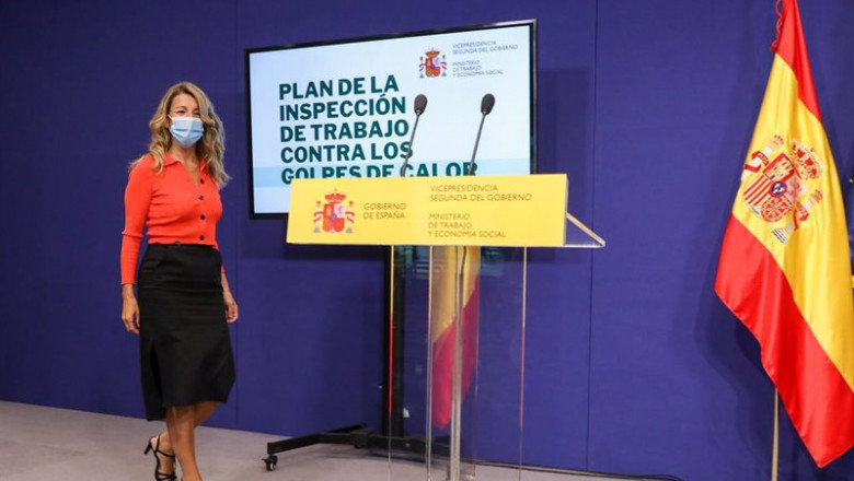 Archivo - La vicepresidenta segunda del Gobierno y ministra de Trabajo y Economía Social, Yolanda Díaz | Marta Fernández Jara - Europa Press - Archivo ep archivo la vicepresidenta segunda del gobierno y ministra de trabajo y economia social yolanda 20210916213004