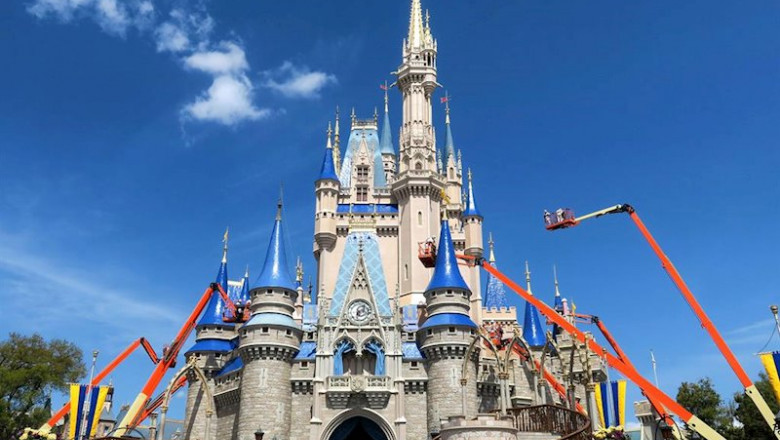 | Joe Burbank/TNS via ZUMA Wire/dp / DPA - Archivo ep castillo de cenicienta en walt disney world