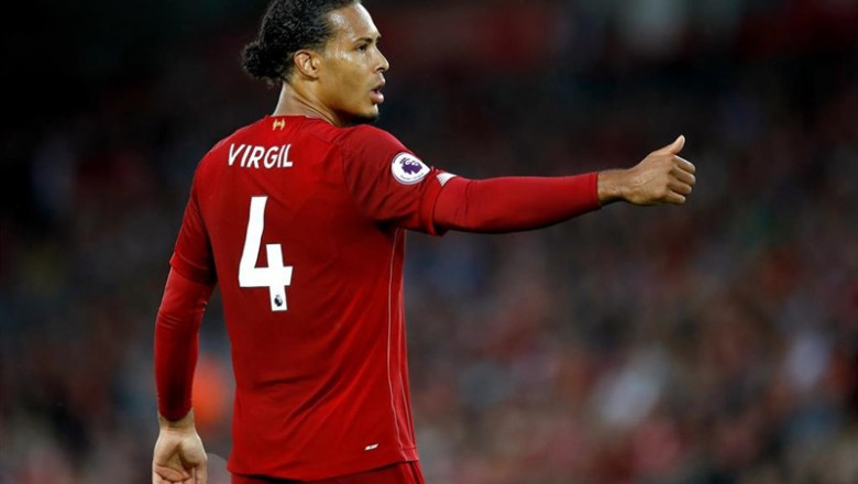El central holandés Virgil van Dijk en un partido con el Liverpool | Martin Rickett/PA Wire/dpa ep central holandes virgildijkun partidoliverpool