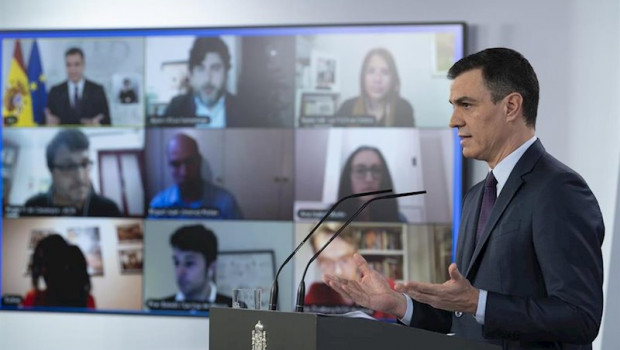 ep comparecencia del presidente del gobierno pedro sanchez para abordar la crisis del coronavirus en