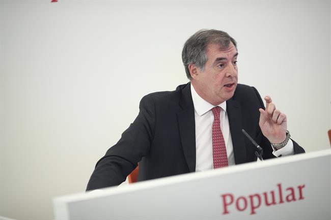 El consejero delegado de Popular, Ignacio Sánchez-Asiaín | EUROPA PRESS ep consejero delegadopopular ignacio sanchez-asiain presenta resultados