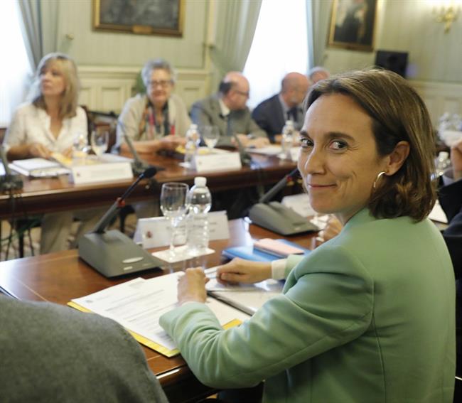 Cuca Gamarra asiste a la Comisión Nacional de Administración Local | MARTA FERNÁNDEZ/EUROPA PRESS ep cuca gamarra asistela comision nacionaladministracion local