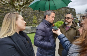 ep diputadopplugo jaimeolano ofrece declaracioneslos medioslas inmediacionesla murallalugo