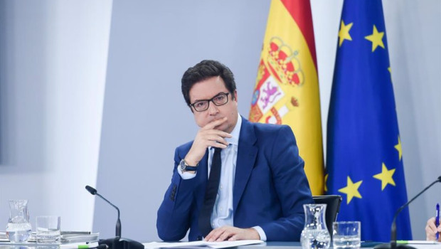 ep el ministro de transformacion digital oscar lopez durante una rueda de prensa posterior a la