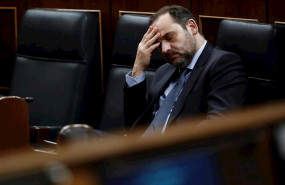ep el ministro de transportes jose luis abalos durante el pleno celebrado este miercoles en el