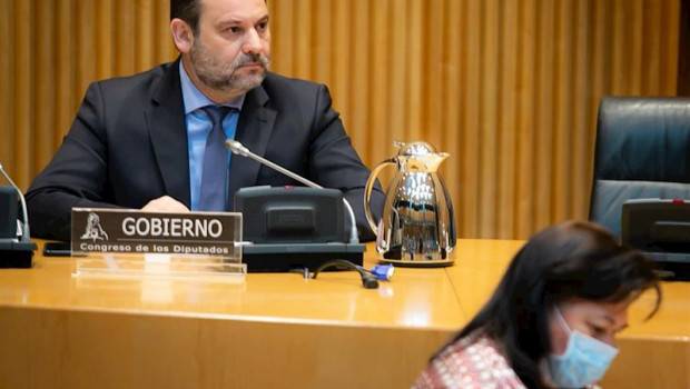 ep el ministro de transportes movilidad y agenda urbana jose luis abalos momentos durante su