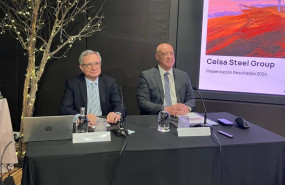 ep el presidente de celsa rafael villaseca y el consejero delegado jordi cazorla