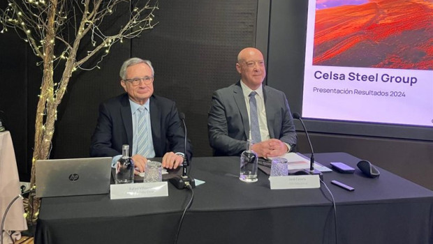 ep el presidente de celsa rafael villaseca y el consejero delegado jordi cazorla