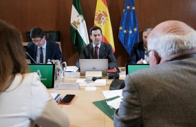 ep el presidente de la junta juanma moreno c el vicepresidente de la junta juan marin 1i y el
