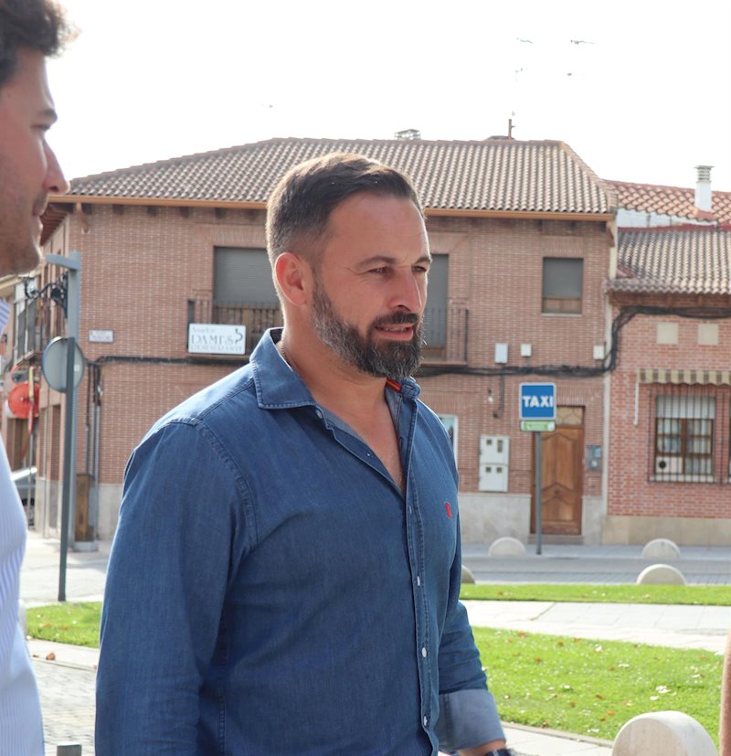 ep el presidente de vox santiago abascal en marchamalo guadalajara