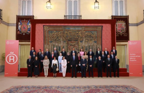 ep el rey felipe vi c durante la reunion del patronato de honor de la fundacion foro de marcas