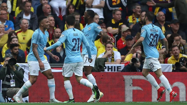 ep england fa cup final - manchester city vs watford