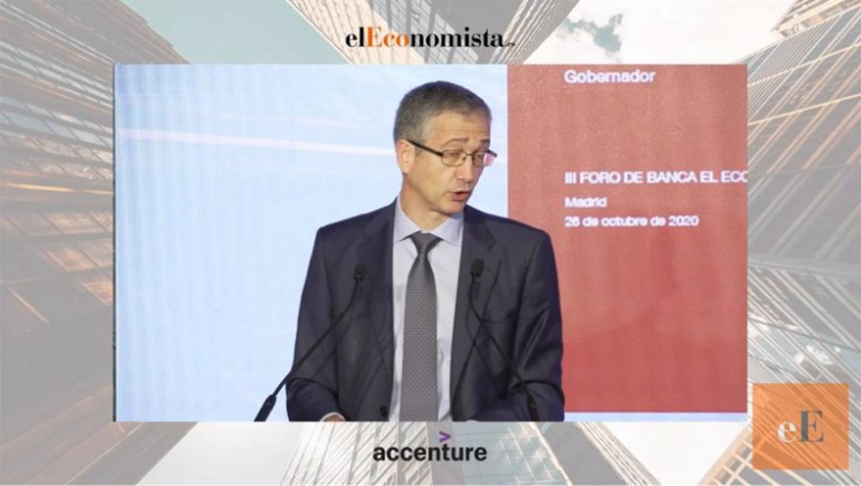 ep gobernador del banco de espana pablo hernandez de cos en iii foro banca el economista y accenture