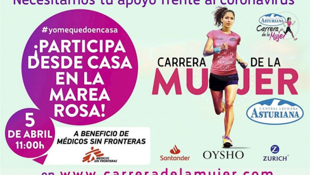 ep la carrera de la mujer en casa se celebra este domingo a beneficio de medicos sin fronteras