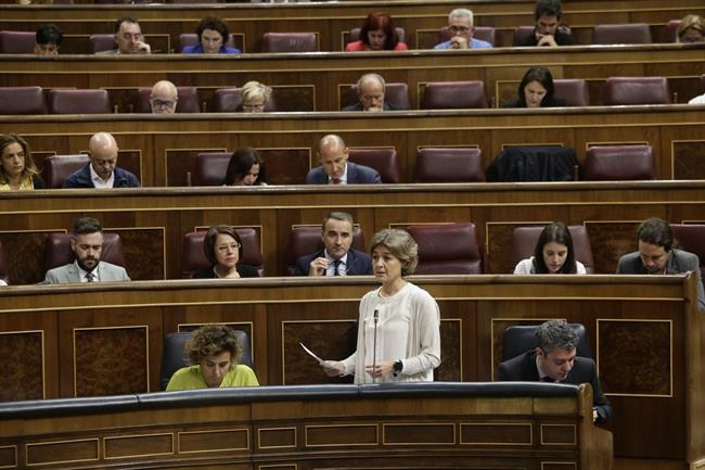 La ministra Isabel García Tejerina, en la sesión de control al Gobierno | CONGRESO ep la ministra isabel garcia tejerina ensesioncontrolgobierno