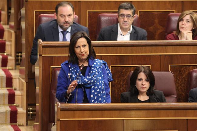 La portavoz socialista, Margarita Robles, en la sesión de control | EUROPA PRESS ep la portavoz socialista margarita robles ensesioncontrol