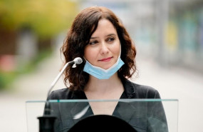ep la presidenta de la comunidad de madrid isabel diaz ayuso acude al hospital de ifema