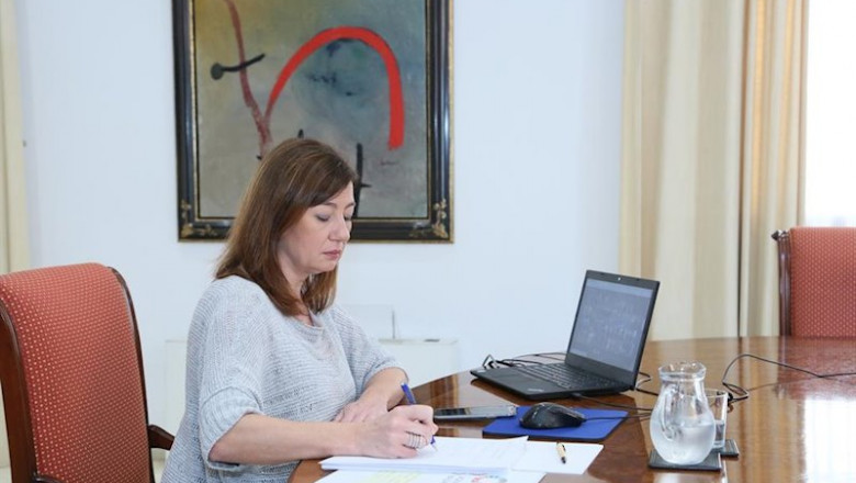 ep la presidenta del govern francina armengol se reune con el presidente del gobierno pedro sanchez