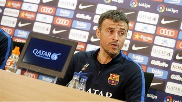 ep luis enrique entrenadorbara en ruedaprensa