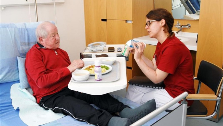 Paciente, hospital, comida | AARAU CANTONAL HOSPITAL - Archivo ep paciente hospital comida
