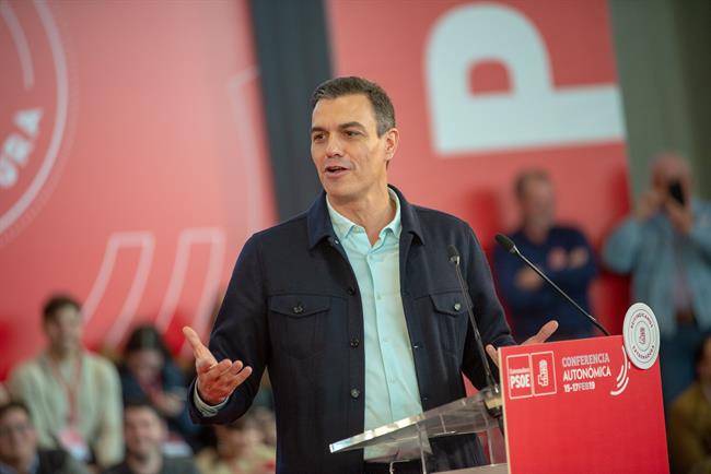ep presidentegobierno pedro sanchez en merida
