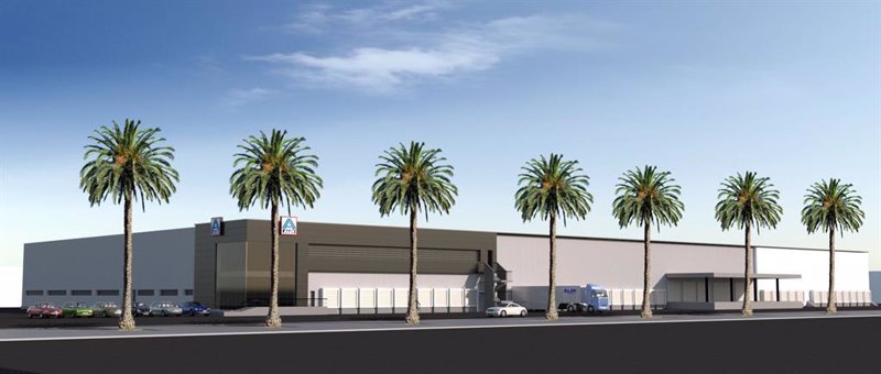 ep proyecto de la plataforma logistica aldi en gran canaria