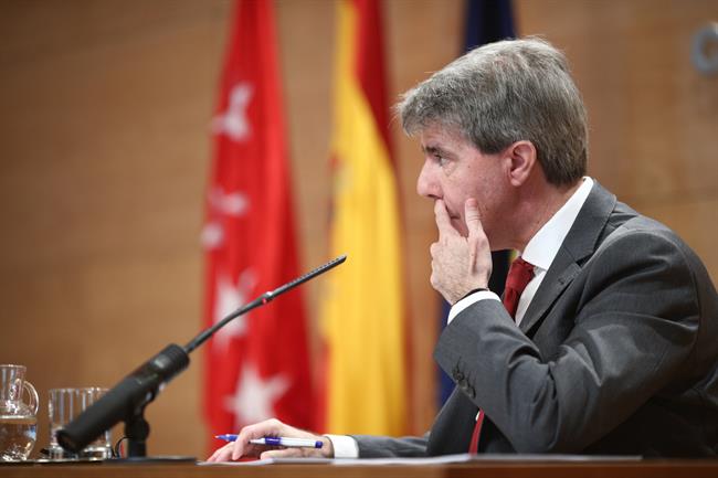 Rueda de prensa del presidente de la Comunidad de Madrid en funciones | EUROPA PRESS ep ruedaprensapresidentela comunidadmadridfunciones