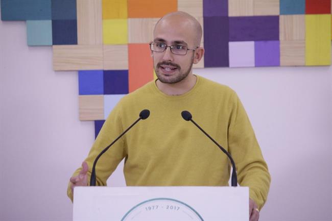 El secretario de Comunicación de Podemos Andalucía, Pablo Pérez Ganfornina | EUROPA PRESS/PODEMOS ep secretariocomunicacionpodemos andalucia pablo perez ganfornina 20180122131801
