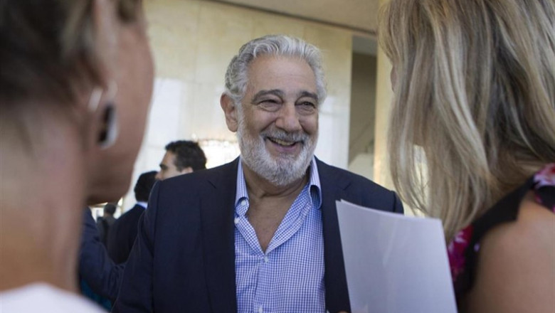 El tenor Plácido Domingo, en la ciudad de Los Ángeles en 2014. | Cheryl A. Guerrero ep tenor placido domingo enciudadlos angeles2014