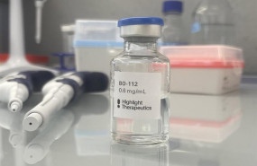 ep vial del compuesto bo 112 desarrollado por highlight therapeutics