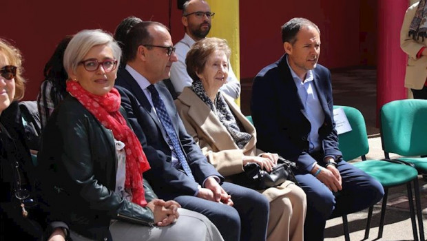 ep visita de margarita salas al ceip que lleva su nombre