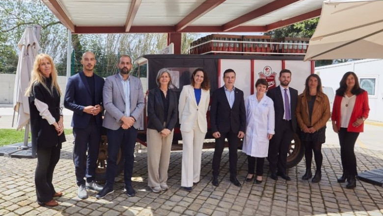 Visita institucional en el Centro de desarrollo tecnológico de Suntory Beverage & Food Spain (SBFS) en Tordera (Barcelona) . | SBFS ep visita institucional en el centro de desarrollo tecnologico de suntory beverage food spain sbfs