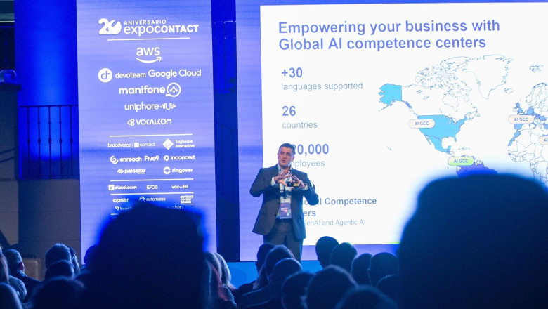 nourdine bihmane ceo de grupo konecta en expocontact 2025