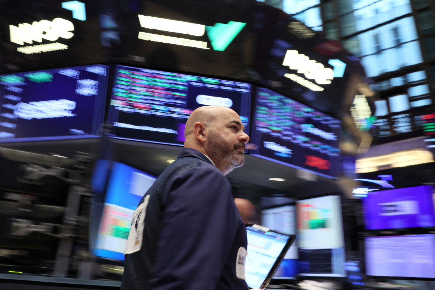 un trader a la bourse de new york 