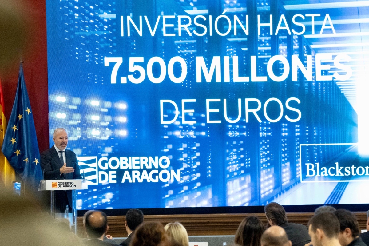 Blackstone invertirá 7.500 millones de euros en un centro de datos en Zaragoza