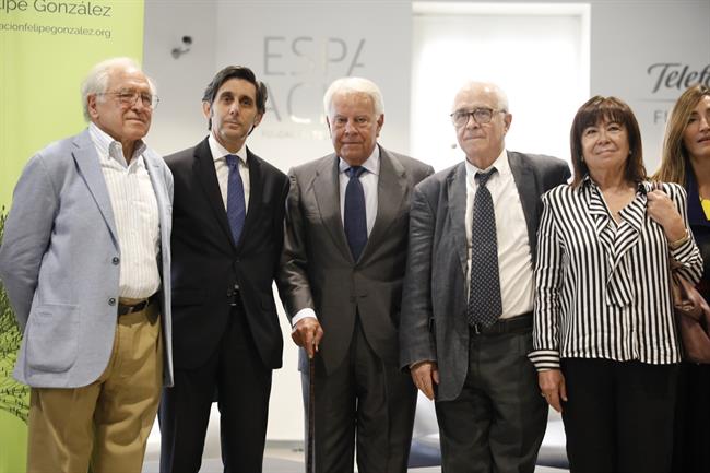 Acto de presentación del Archivo de Felipe González | MARTA FERNÁNDEZ/EUROPA PRESS ep actopresentacionarchivofelipe gonzalez