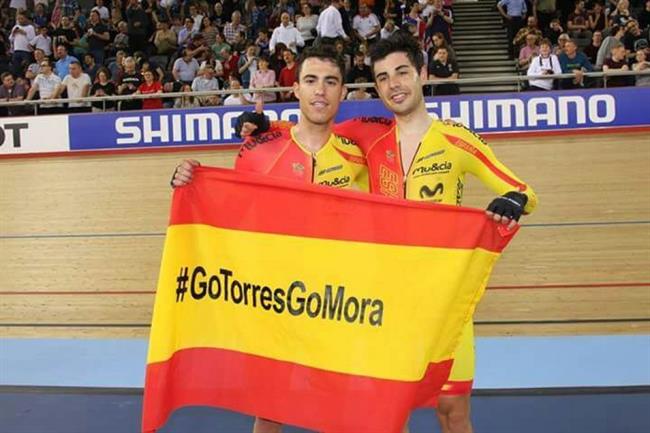 Albert Torres y Sebastián Mora, campeones de Europa de ciclismo en pista | TWITTER ep albert torressebastian mora campeoneseuropaciclismopista