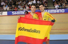 ep albert torressebastian mora campeoneseuropaciclismopista