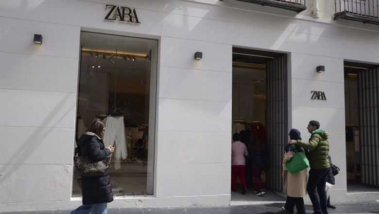 ep archivo   fachada de una tienda de zara a 26 de marzo de 2025