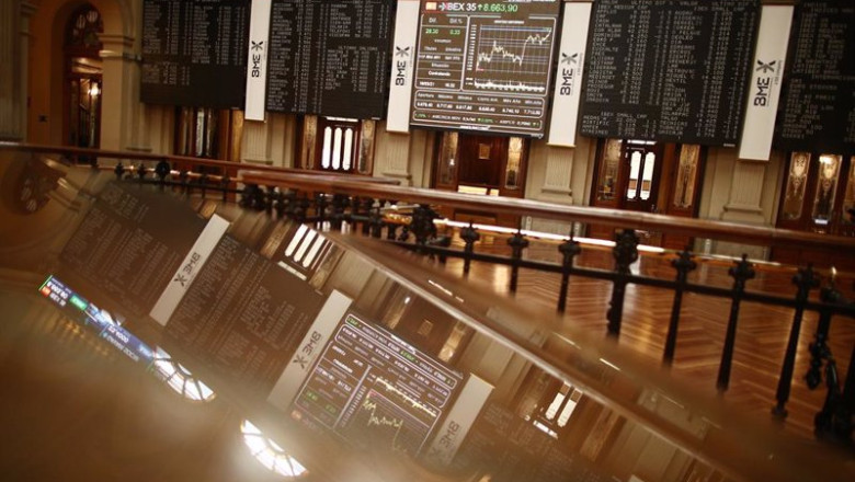 ep archivo interior del palacio de la bolsa a 16 de marzo de 2021 ep archivo interior del palacio de la bolsa a 16 de marzo de 2021