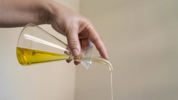 ep archivo   una persona echa aceite de una aceitera a 21 de junio de 2024 en barcelona catalunya