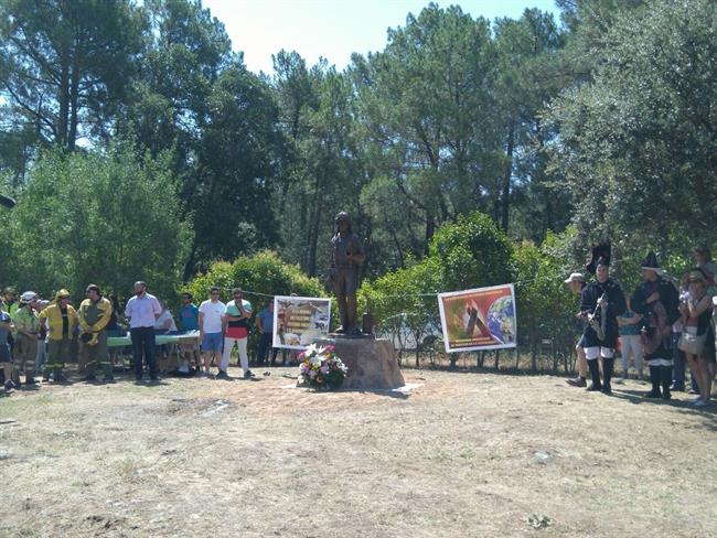 Ávila.- Inauguración de la estatua en Casavieja | BRIF ep avila- inauguracionla estatuacasavieja