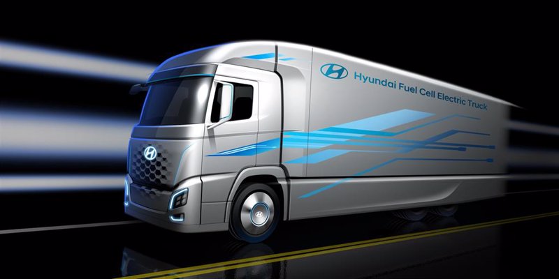 ep camion con pila de combustible de hidrogeno de hyundai ep camion con pila de combustible de hidrogeno de hyundai