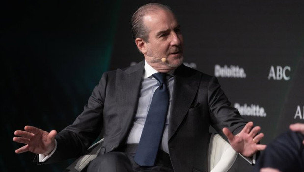 ep el ceo de banco santander hector grisi durante el 32 encuentro del sector financiero de deloitte