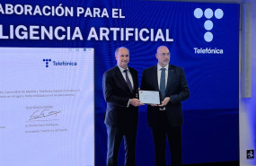 ep el consejero de digitalizacion de la comunidad miguel lopez valverde y el presidente ejecutivo de