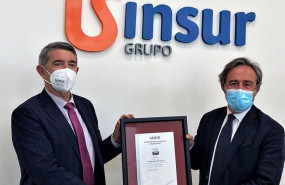 ep el director de aenor en andalucia antonio perez y el presidente de grupo insur ricardo pumar